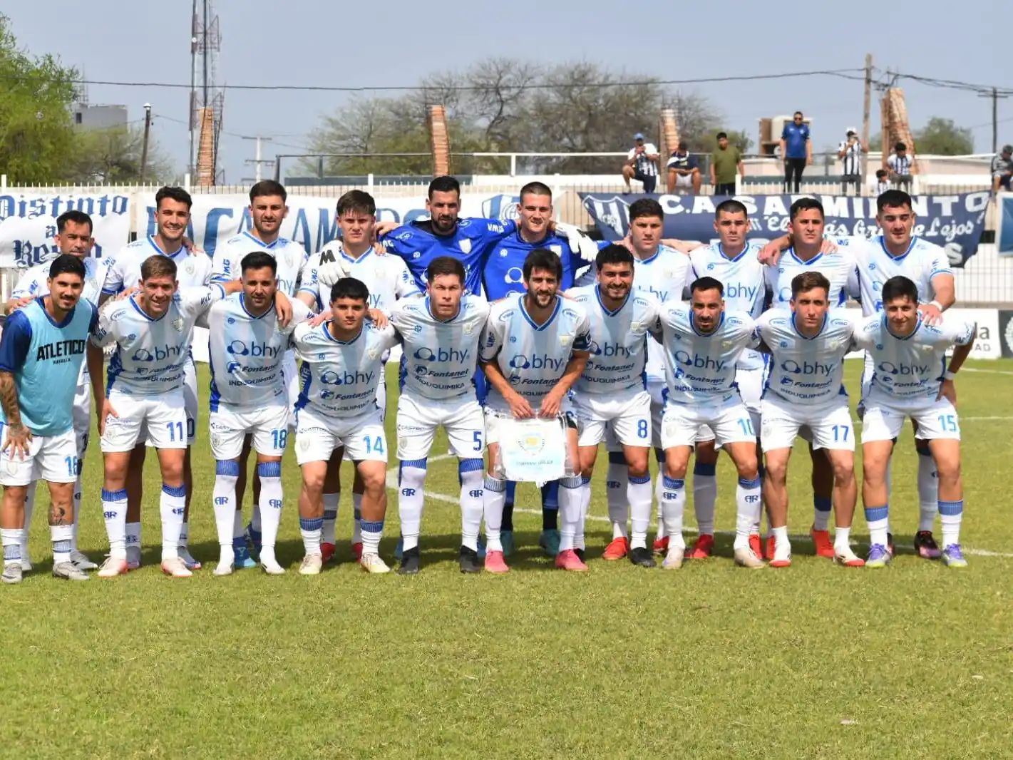 La Crema ya esta instalada en Bahía Blanca para su juego del domingo a las 15:30 ante Olimpo.Foto:Prensa AR