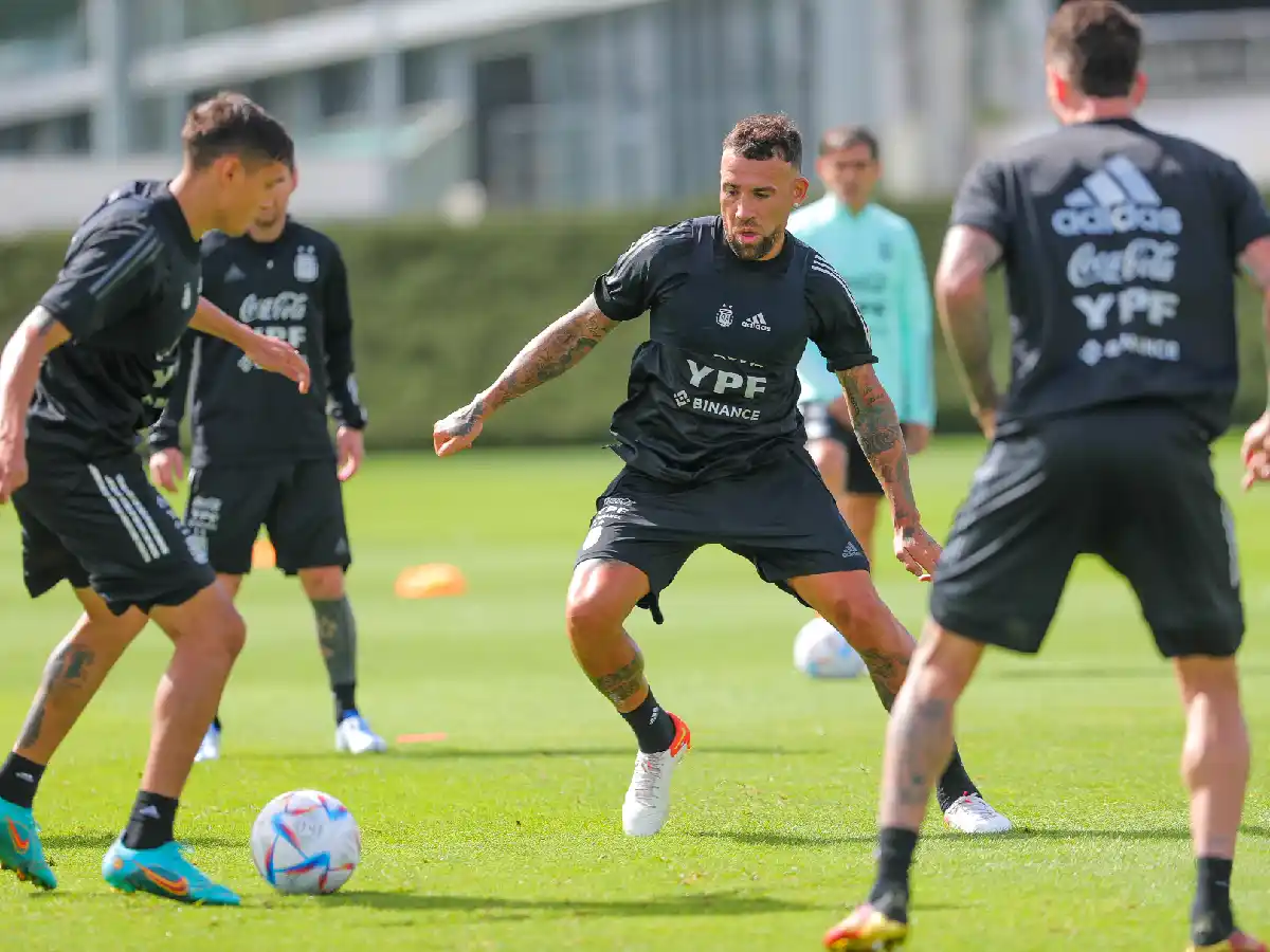 Argentina tuvo su segundo entrenamiento en Bilbao