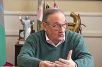 “Estoy trabajando por el bicentenario, no me he dedicado a nada electoral”, dijo Lunghi