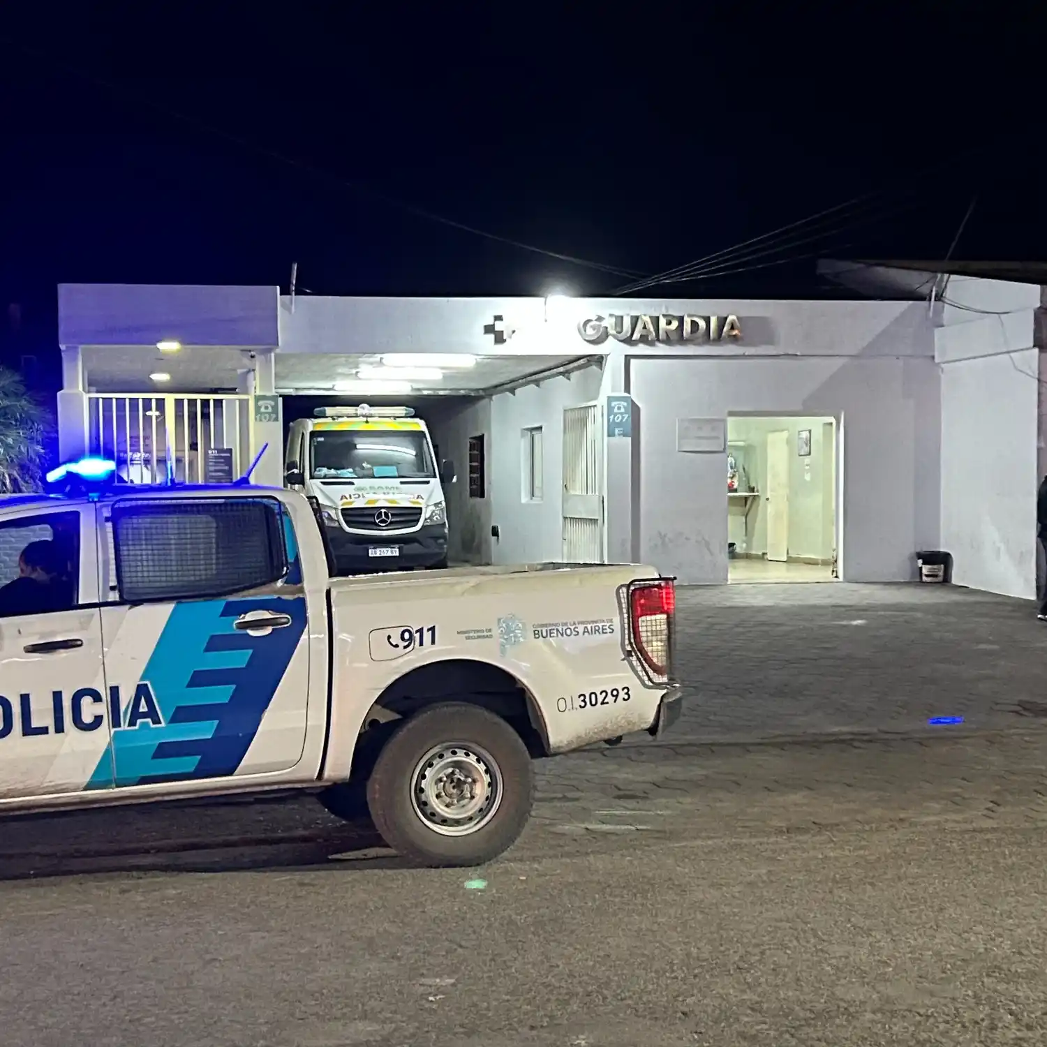 El menor de edad fue apresado por la policía.