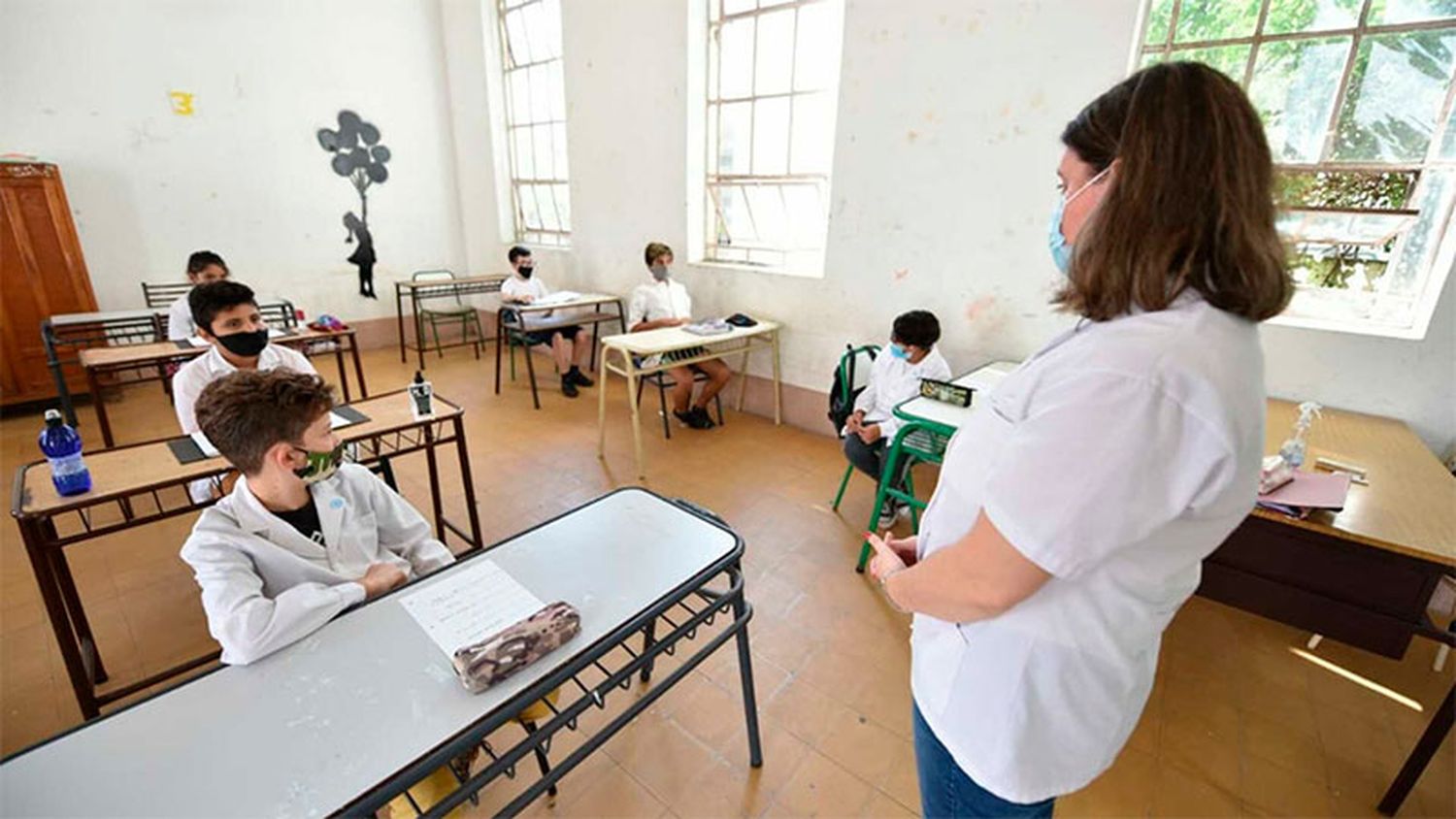 Cada provincia podrá decidir si continúa el uso del barbijo en las escuelas