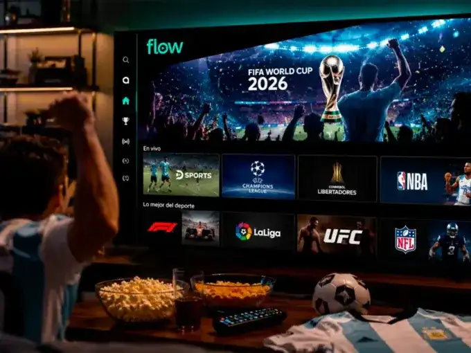 Flow suma D-Sports y transmitirá los 104 partidos del Mundial 2026: la oferta deportiva completa de Personal