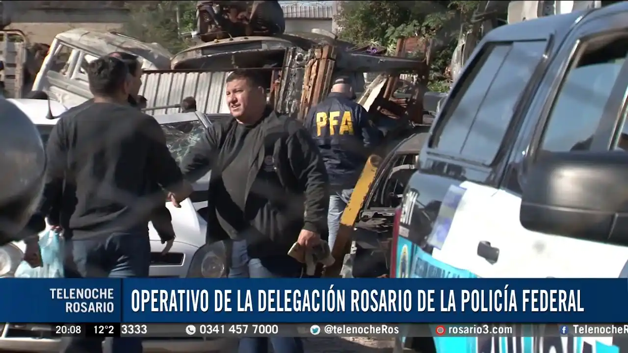 Secuestraron más de 800 mil autopartes en Rosario