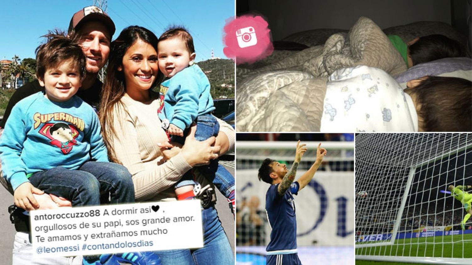 La mujer de Messi se puso tierna por el récord en la Selección