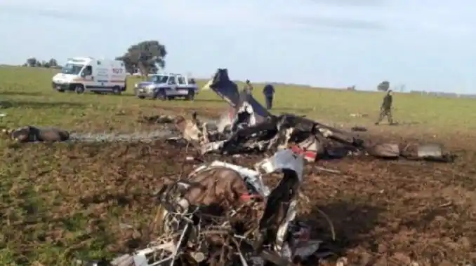 Dos muertos al caer una avioneta cerca de Bahía Blanca