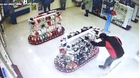 Filmado. Quedó el accionar delictivo
