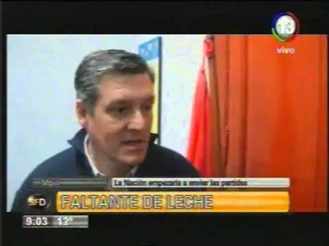 Sánchez Guerra: “Hoy llega la leche y comienza la distribución”