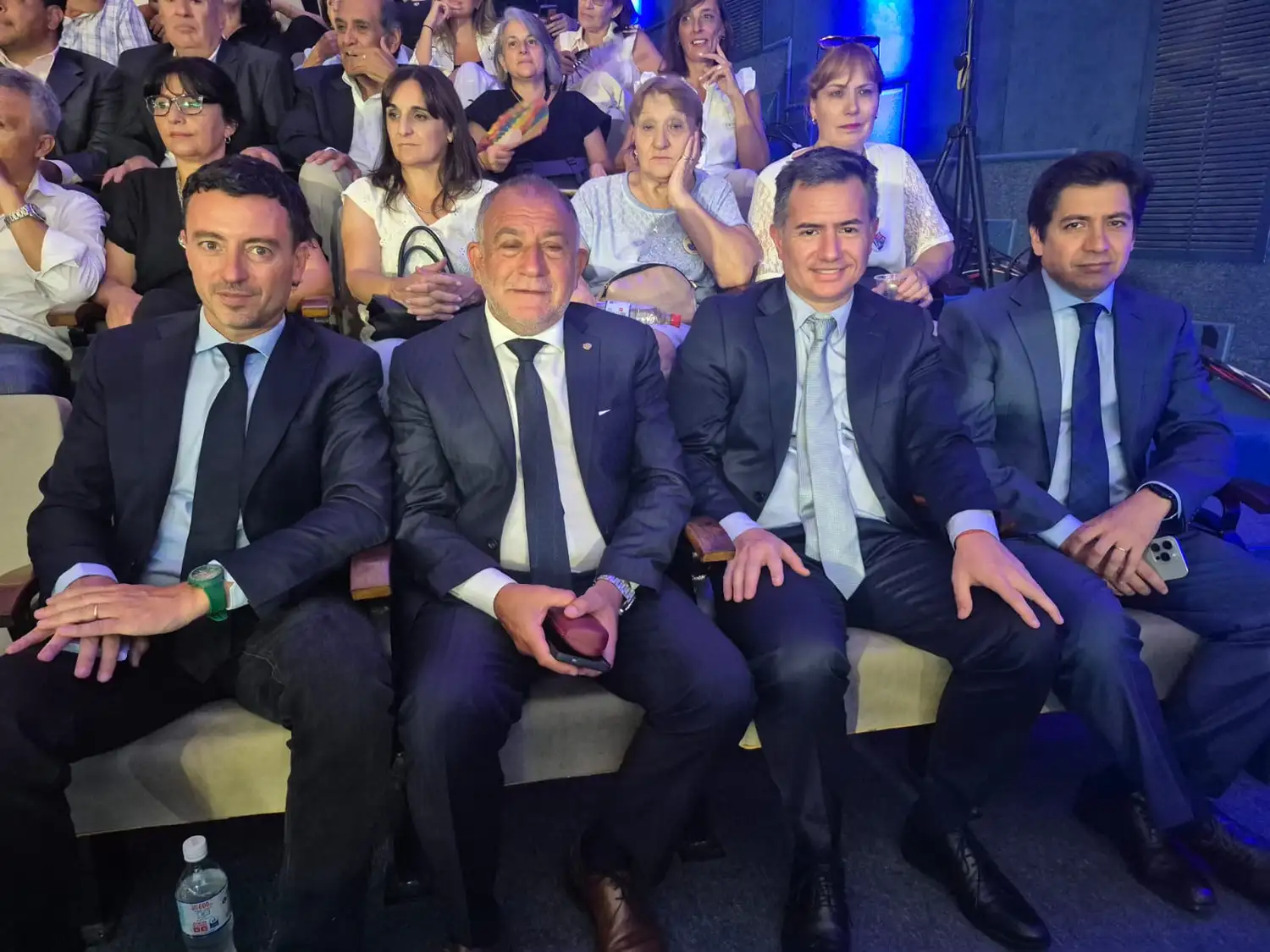 De Loredo, Juez y Bornoroni en la apertura de sesiones. (Gentileza: La Voz)