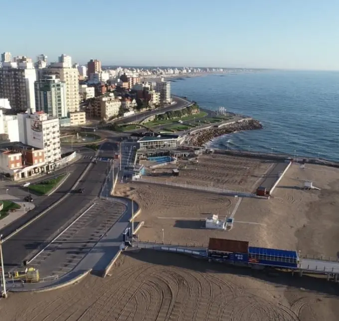 Mar del Plata controla la cuarentena con drones