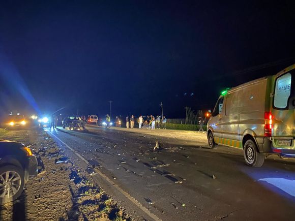 Accidente en 1001 y Crucero General Belgrano: hay cuatro heridos trasladados al Hospital