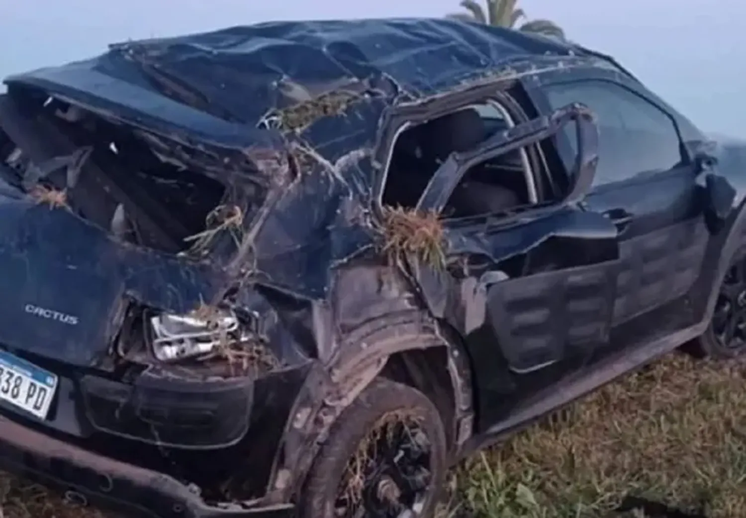 Volvían de una fiesta, despistaron en la ruta y falleció una joven