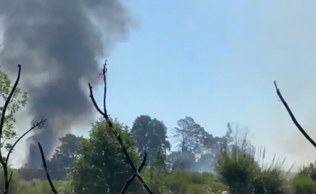 Rosario: vecinos alarmados. Se reavivó el fuego en cercanías del aeropuerto