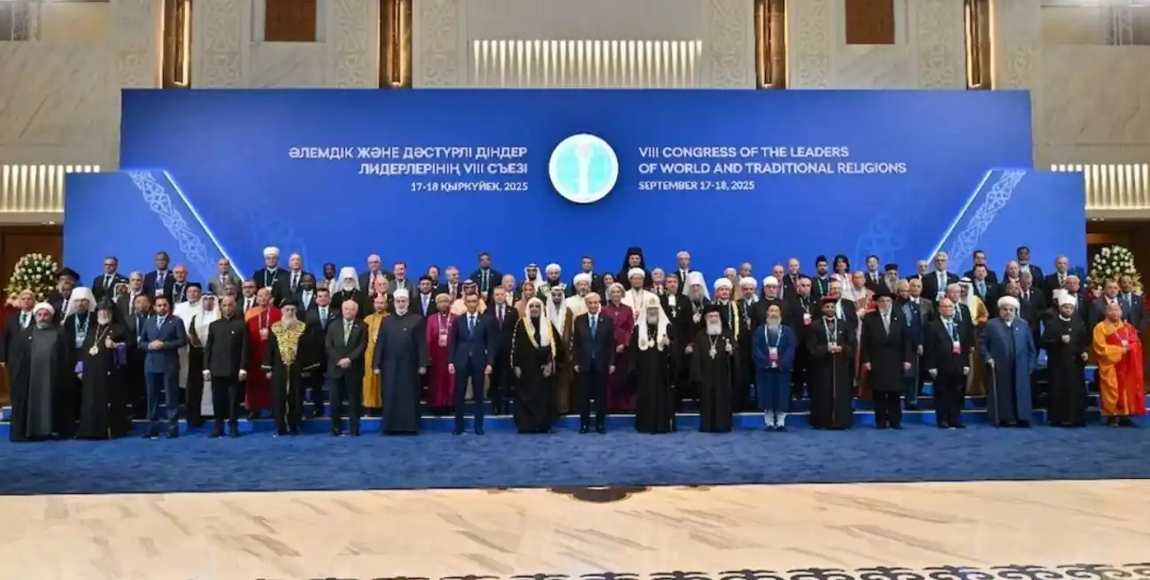 El encuentro en Kazajistán resaltó la importancia del diálogo interreligioso frente a la inestabilidad global.