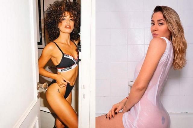 Jimena Barón y Lali Espósito causaron polémica con sus fotos en las redes
