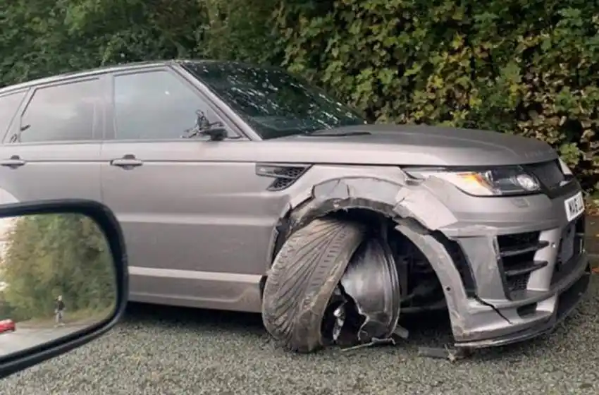 El Kun Agüero sufrió un accidente automovilístico cuando se dirigía a la práctica del Manchester City