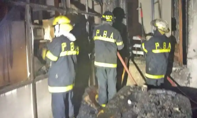 En Bahía Blanca suspendieron la atención al público por un incendio en el Palacio Municipal 