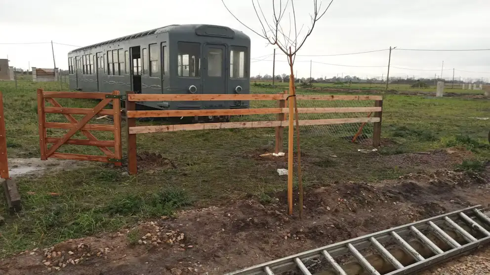 vagón de subte en una casa de fin de semana: - 5