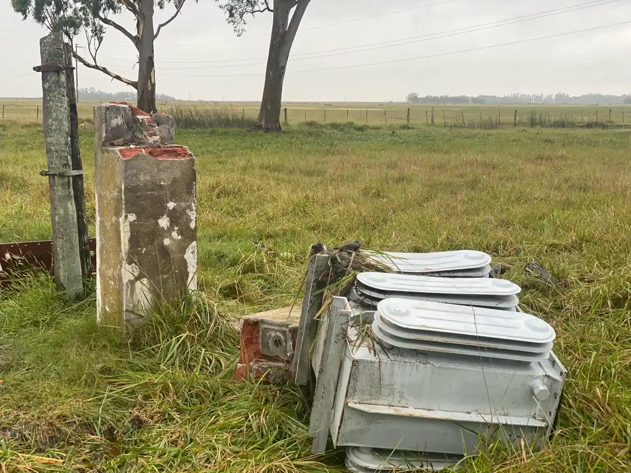 Continúa el robo de cables de cobre de los transformadores de Edea sobre la autovía 2