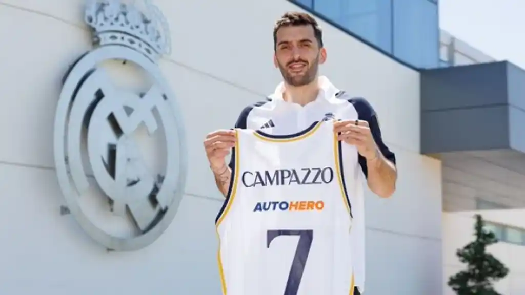 Campazzo fue anunciado como refuerzo del Real Madrid