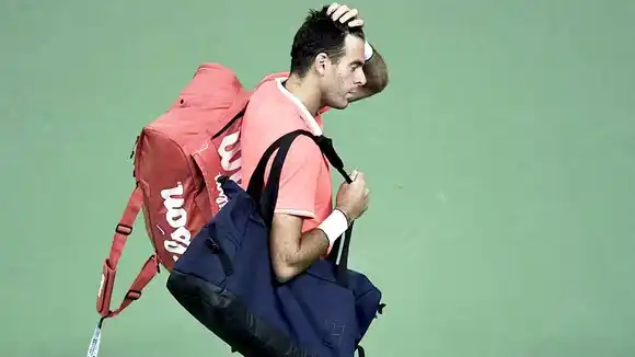 Juan Martín Del Potro se bajó de los Juegos