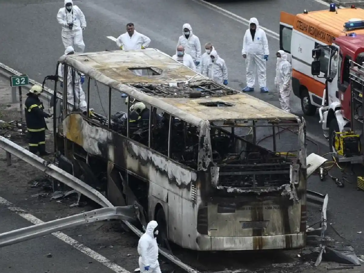 Al menos 45 muertos en un accidente de tránsito en Bulgaria