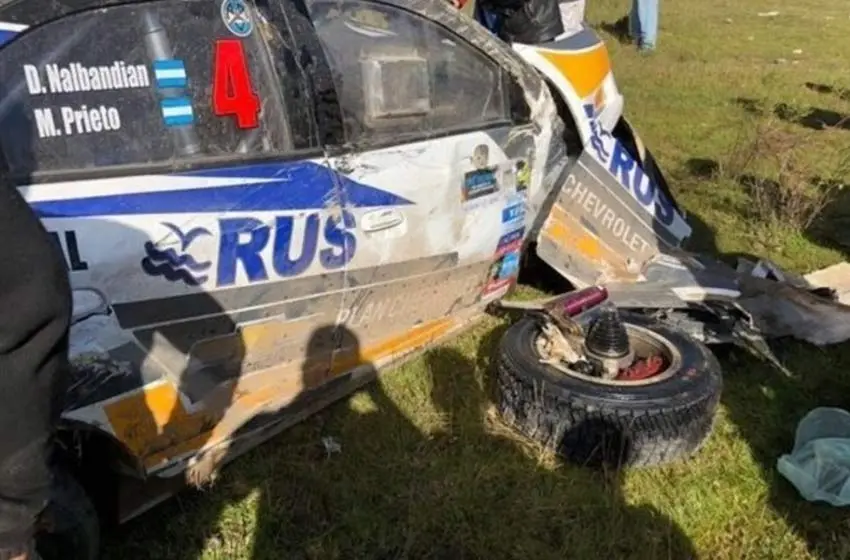 Mirá el tremendo accidente de David Nalbandian