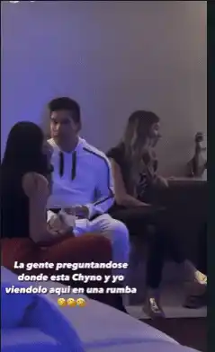 Invitados también reportaron a la pareja. Foto Instagram