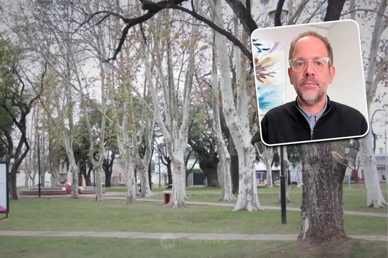 Hugo Menossi- coordinador de la oficina de relaciones vecinales
