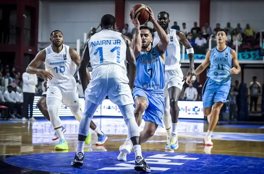 Argentina cayó ante Bahamas en su debut en el Preclasificatorio Olímpico