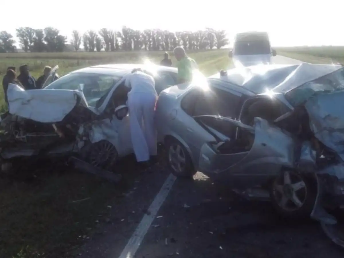 Seis personas murieron en un accidente en Tres Arroyos