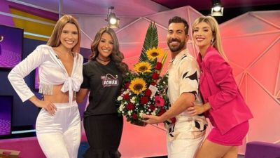 ¡CON BOMBOS Y PLATILLOS! Así fue el regreso de Kerly Ruiz a Venezuela