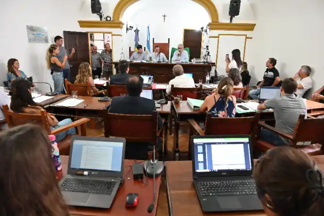 Javier Gastón se presentó en el Concejo Deliberante para hablar de seguridad
