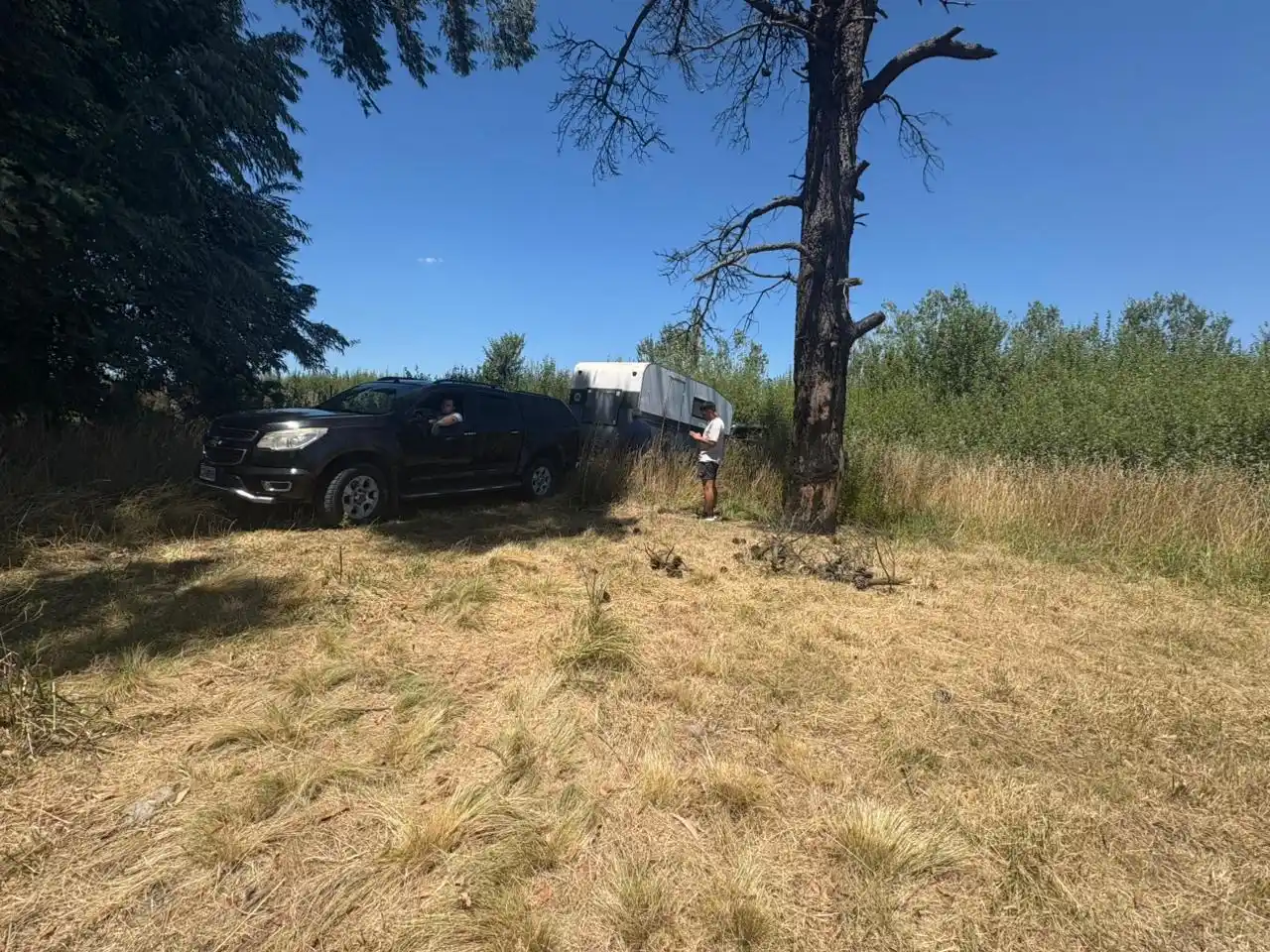 Fueron asaltados a la altura del kilómetro 7 de la autovía 226.