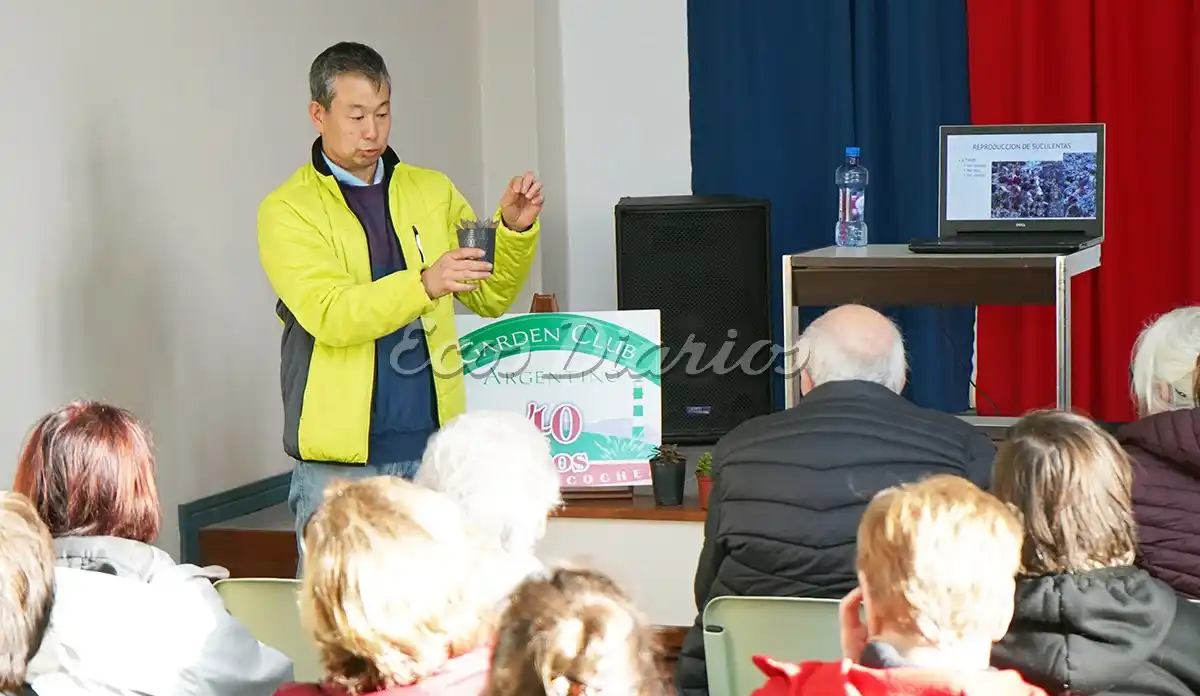 Conocimiento y solidaridad. Charla de Ramón Yamamoto organizada por el Gardel Club Necochea