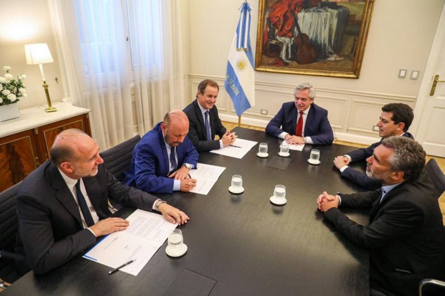 Alberto Fernández acordó con Bordet financiamiento para la Caja de Jubilaciones