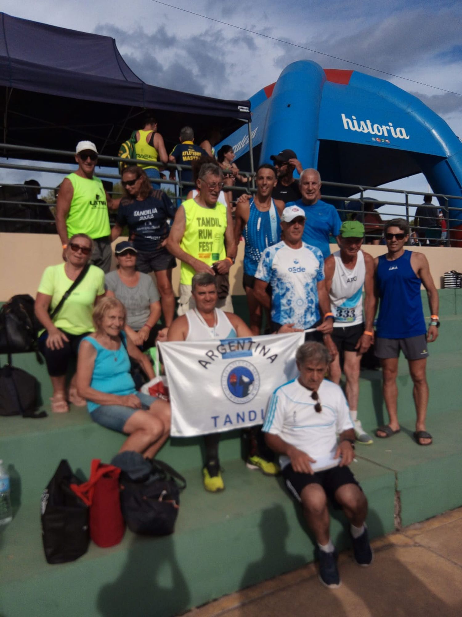 Los tandilenses se lucieron con medallas en Entre Ríos