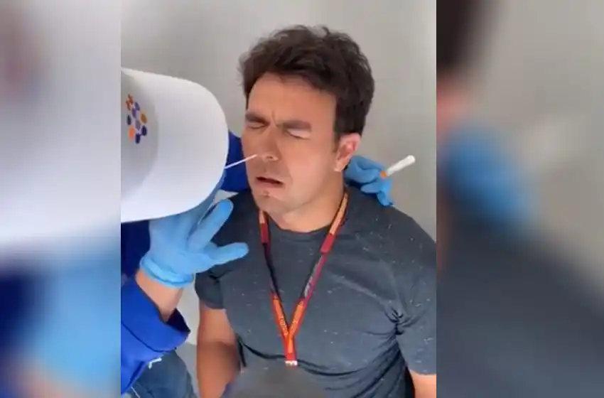La estrella del deporte que mostró cómo es el invasivo hisopado para detectar coronavirus