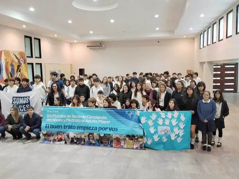 El Colegio Don Bosco albergó taller 
contra el maltrato a personas mayores