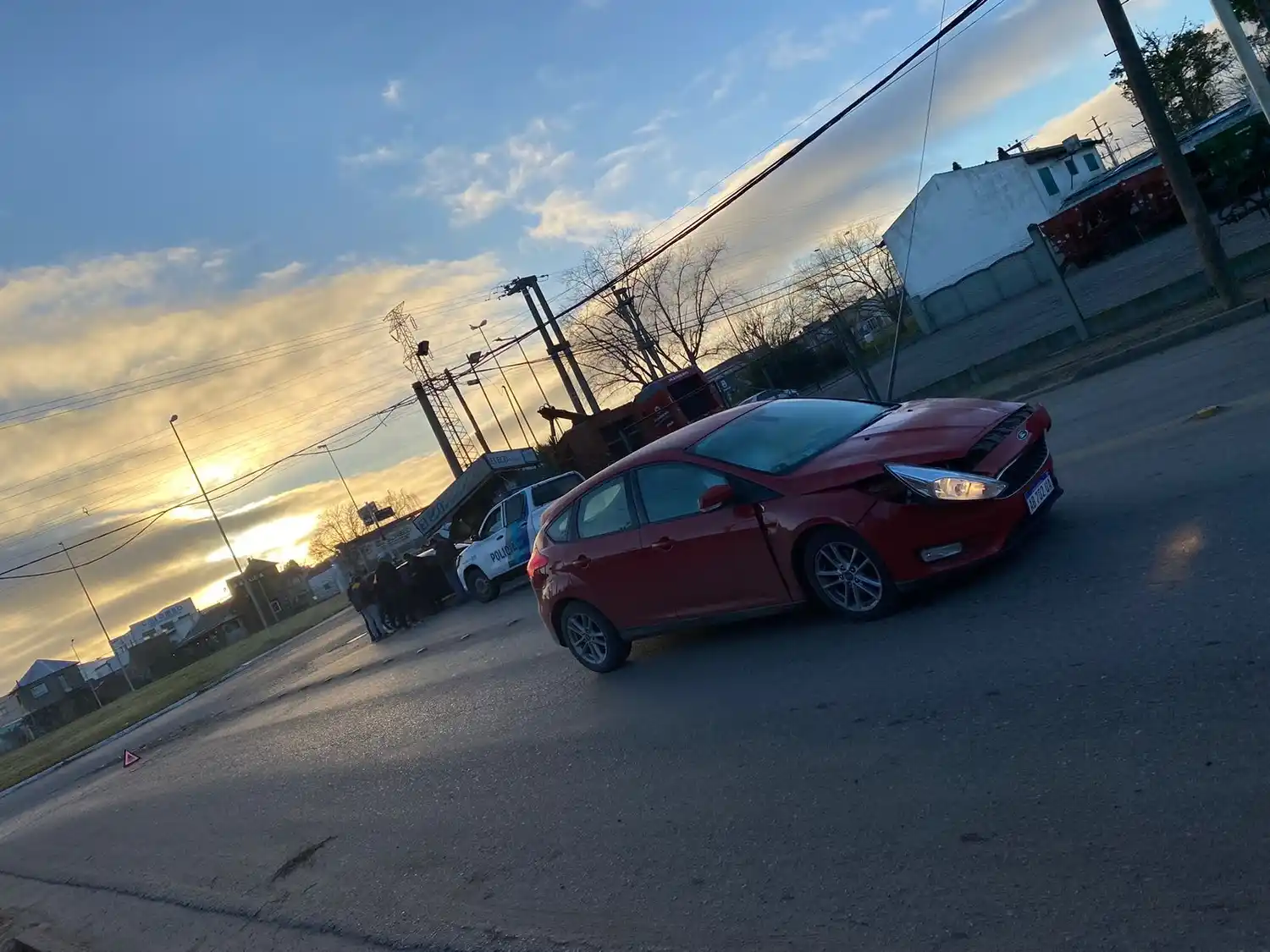 Accidente colectora - 1