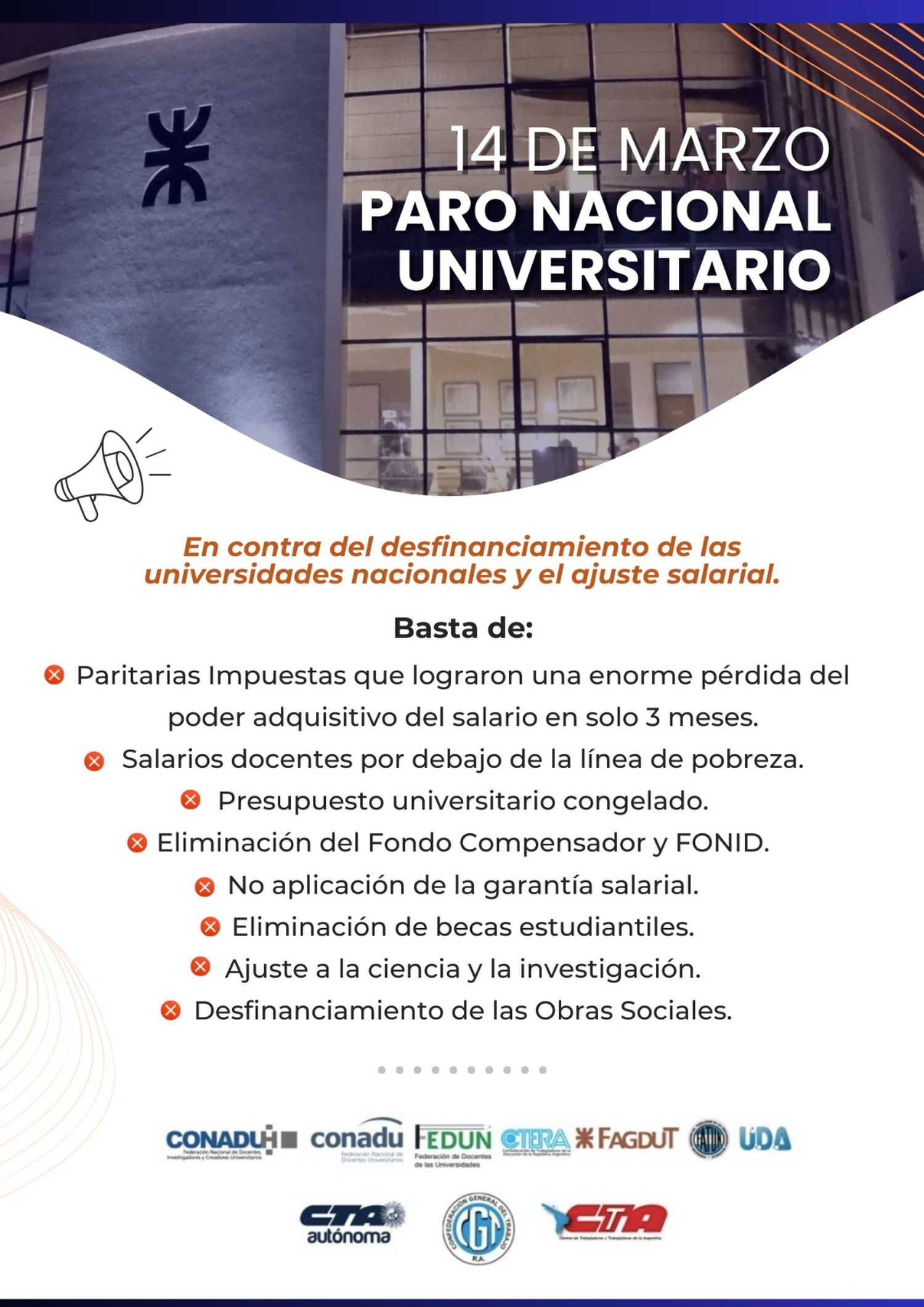 Paro universitario