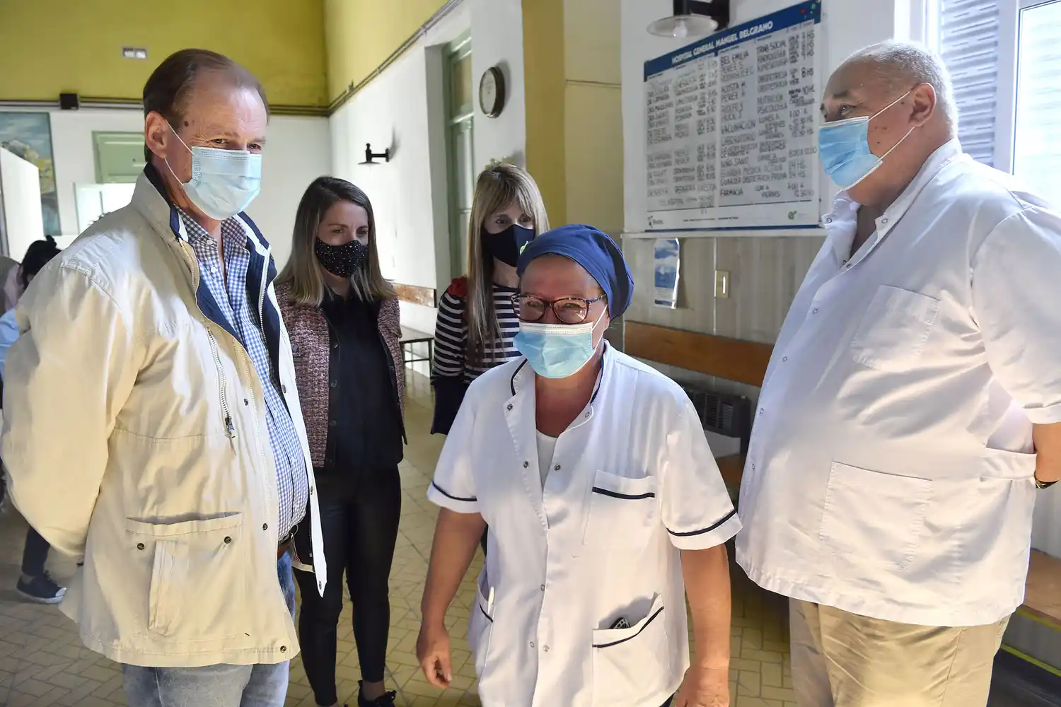 Bordet visitó Urdinarrain y lanzó la campaña antigripal en toda la provincia