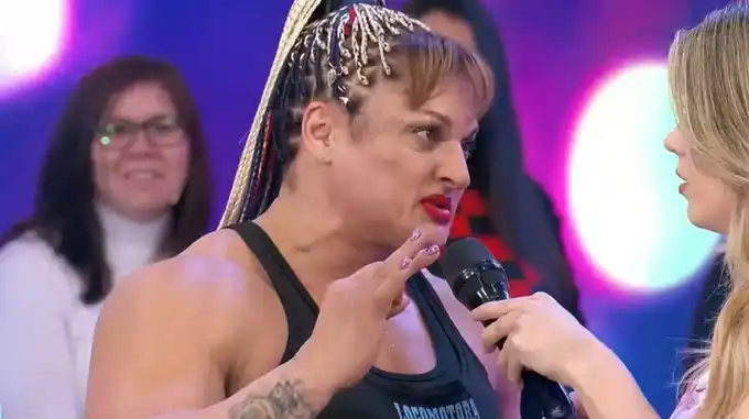 La “Locomotora” Oliveras abandonó un programa en vivo