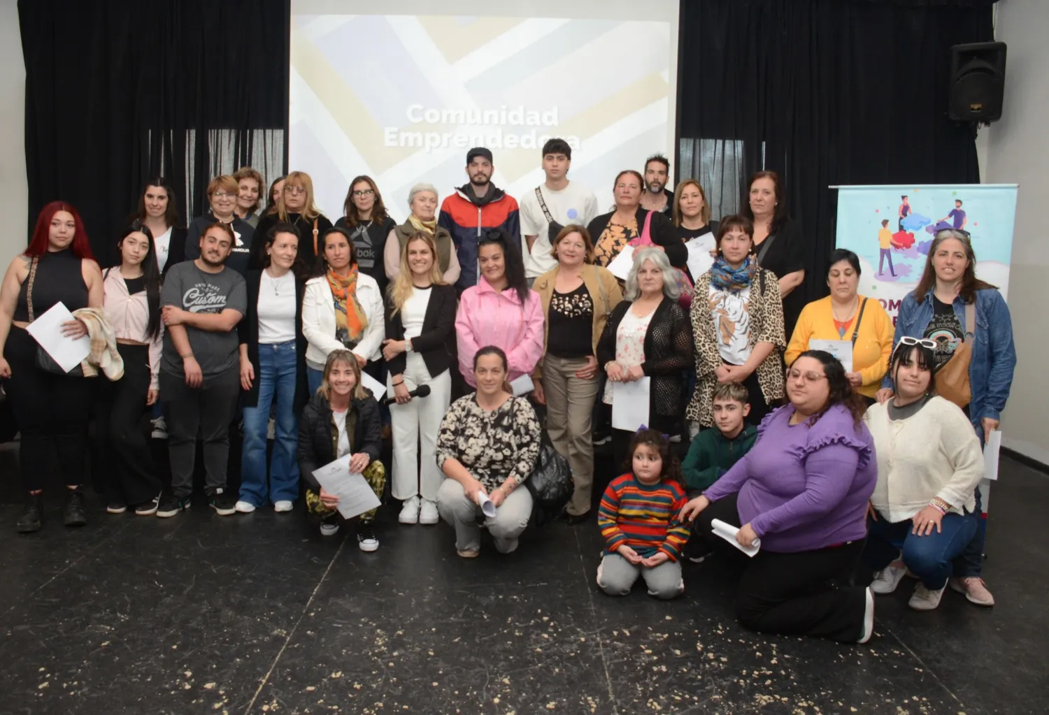 Nueva jornada de entrega de aportes económicos a emprendedores locales