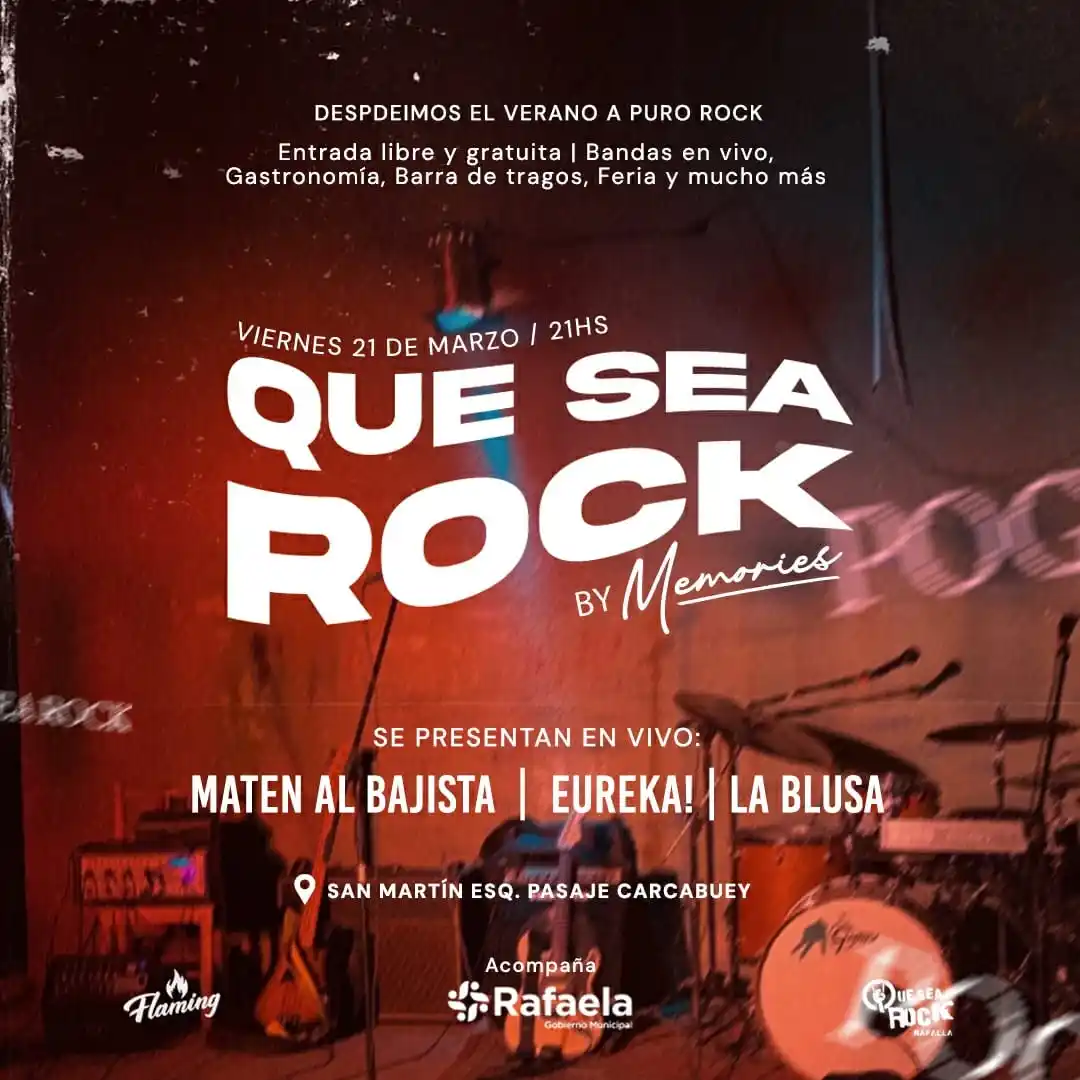 "Que sea rock"
