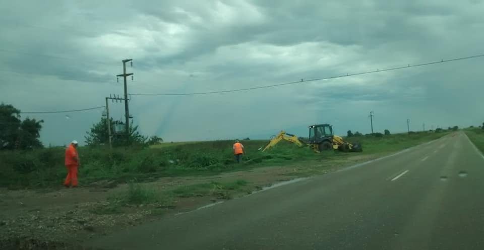 Nuevamente se produjeron peligrosos anegamientos en ruta 131