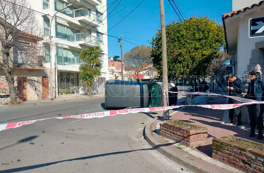 Otro fuerte choque en Mar del Plata