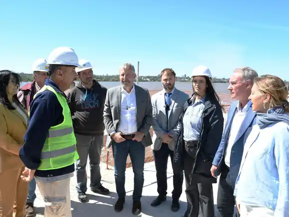 Se reactivó la obra para culminar la nueva planta potabilizadora de agua en Concordia