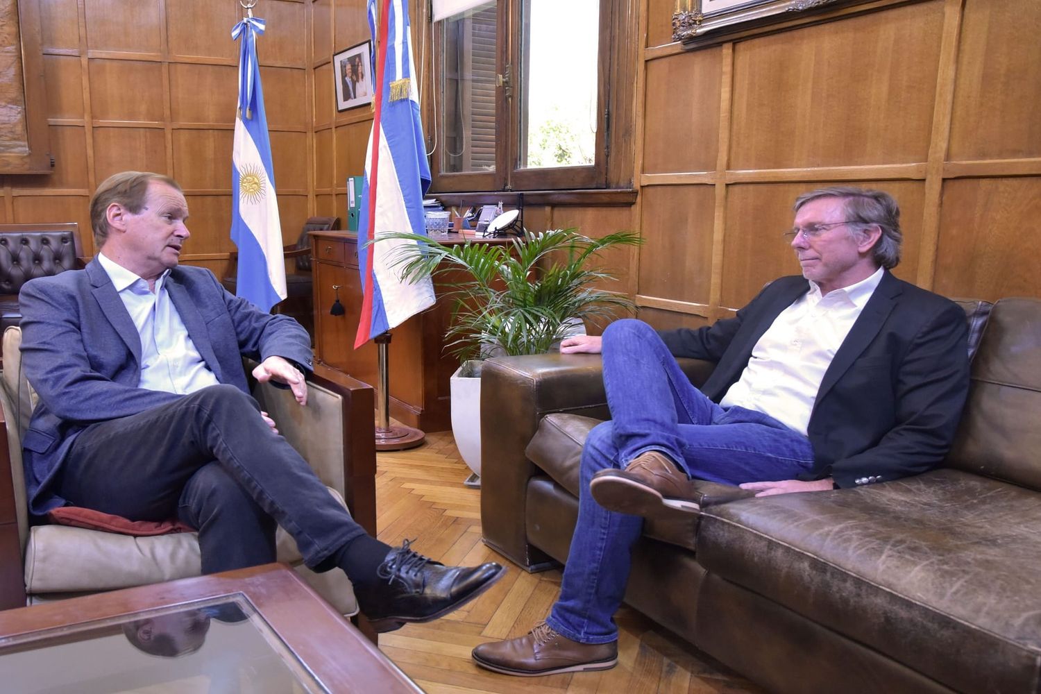 Bordet y Bahillo avanzan en estrategias para poner en valor consorcios camineros
