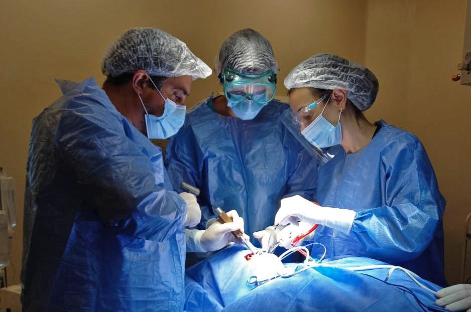 El Cemafe realizó la primera cirugía maxilofacial de alta complejidad