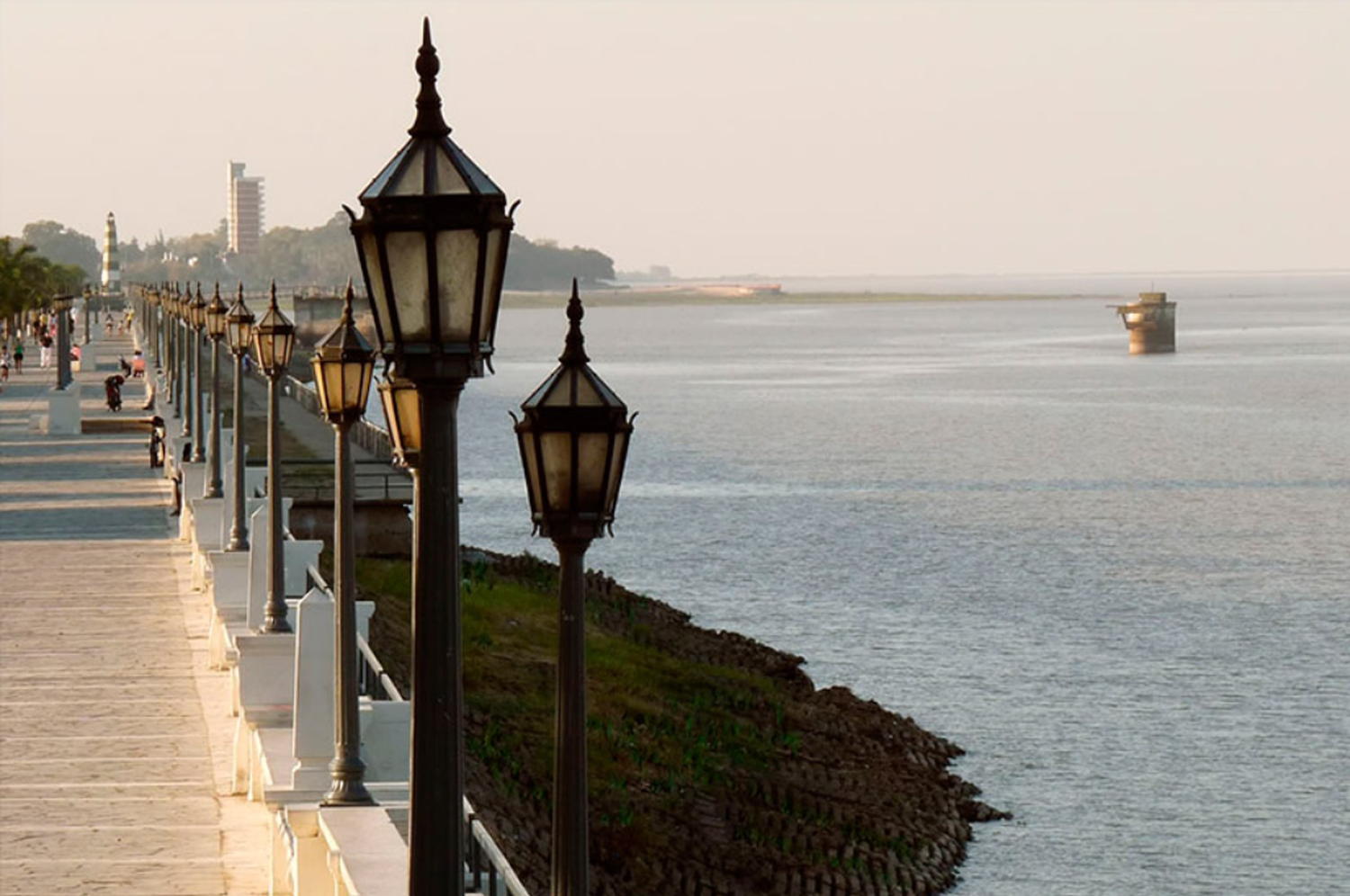 Un día para disfrutar en la costanera santafesina